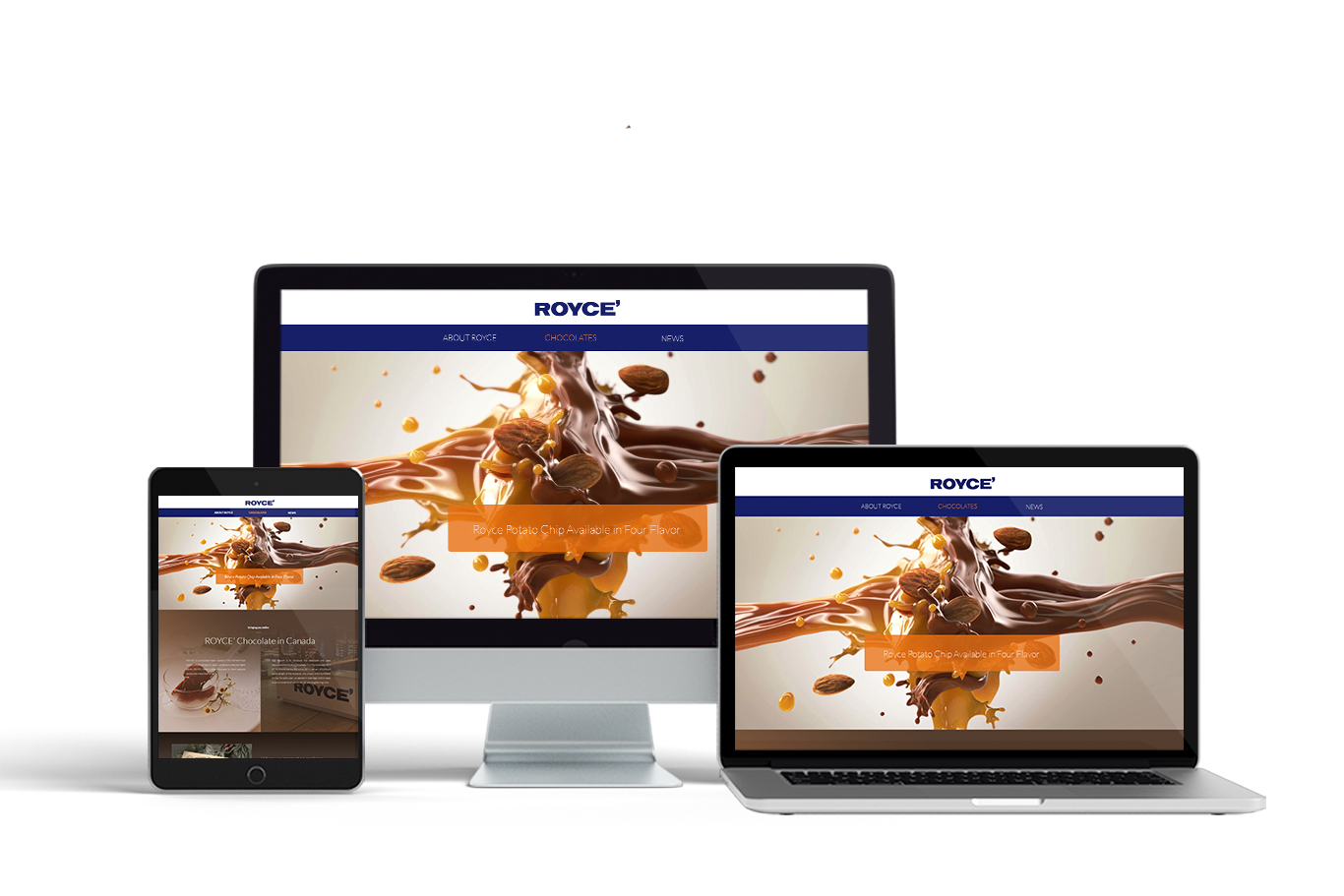 Royce Chocolate Website